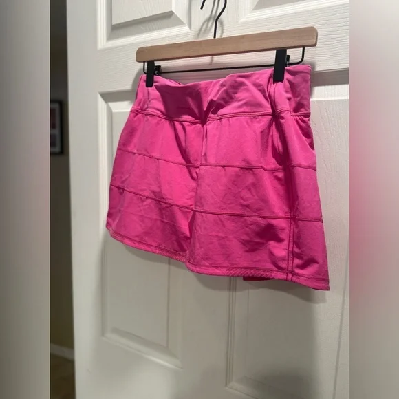 Lululemon Pace Rival Mid Rise Skirt *Tall- Sonic Pink- Size 6 Tall - Picture 5 of 16